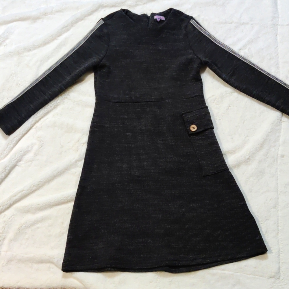 Ribbed Sweater Dress Size 10 Girls